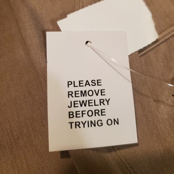 NWT Catherine Malandrino Balletcore Taupe Pleated Midi Sleeveless Dress Sz 8 - Picture 8 of 11